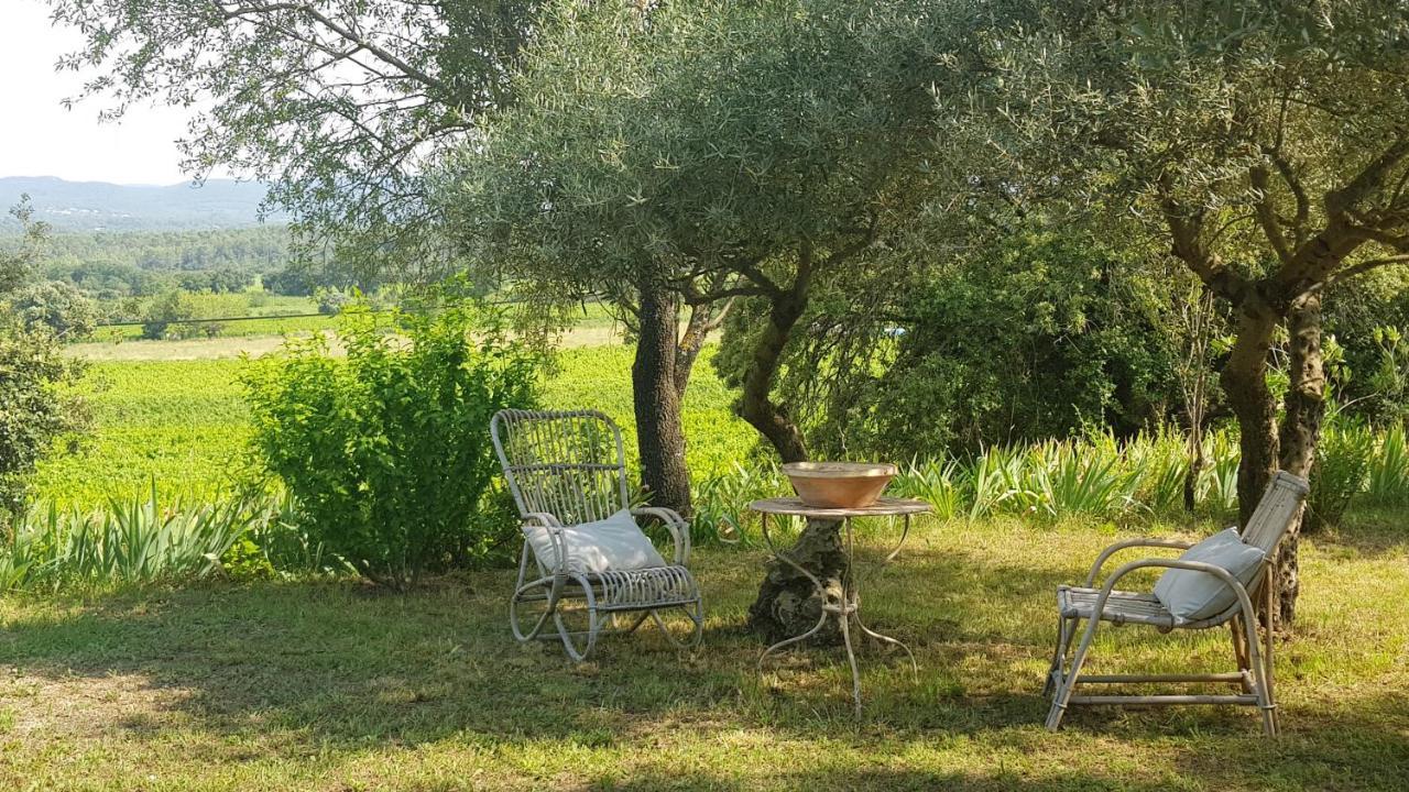 Bed and Breakfast Pierres Blanches Cotignac Exterior foto